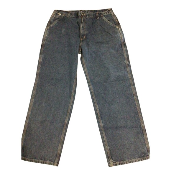 Carhartt Other - Carhartt Mens Size 40 x 32 Denim Carpenter Jeans Work Flame Resistant